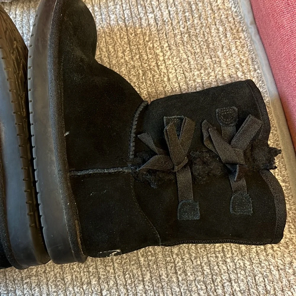 UGG KOOLABURRA BLACK‎ BOOTS